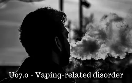ICD 10 code for vaping