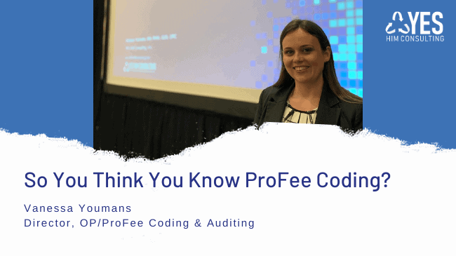 profee coding presentation at 2019 GCHIMA