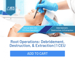 ICD-10-PCS root operations debridement