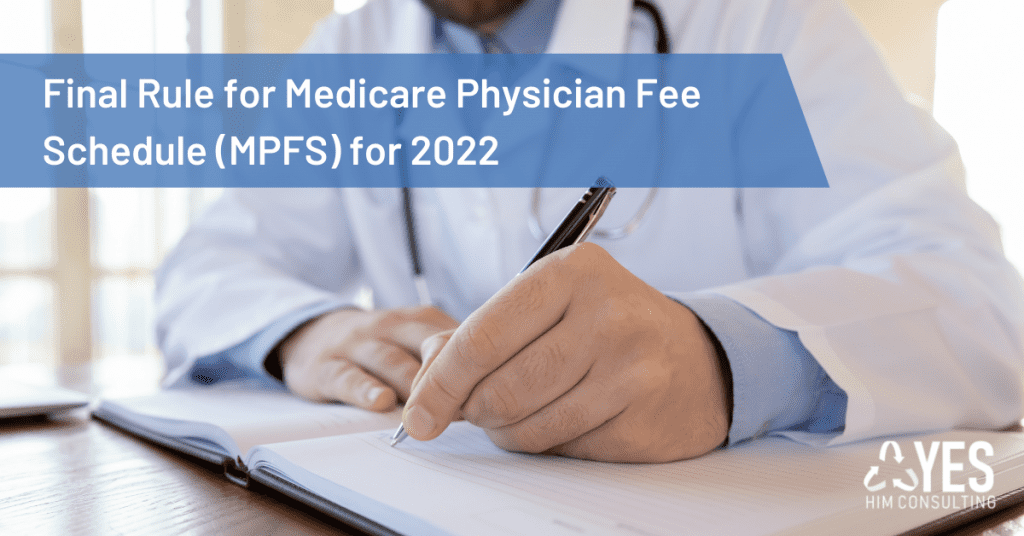 medicare physician fee schedule 2022