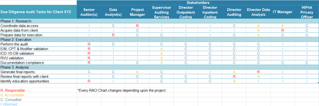 healthcare project manager
