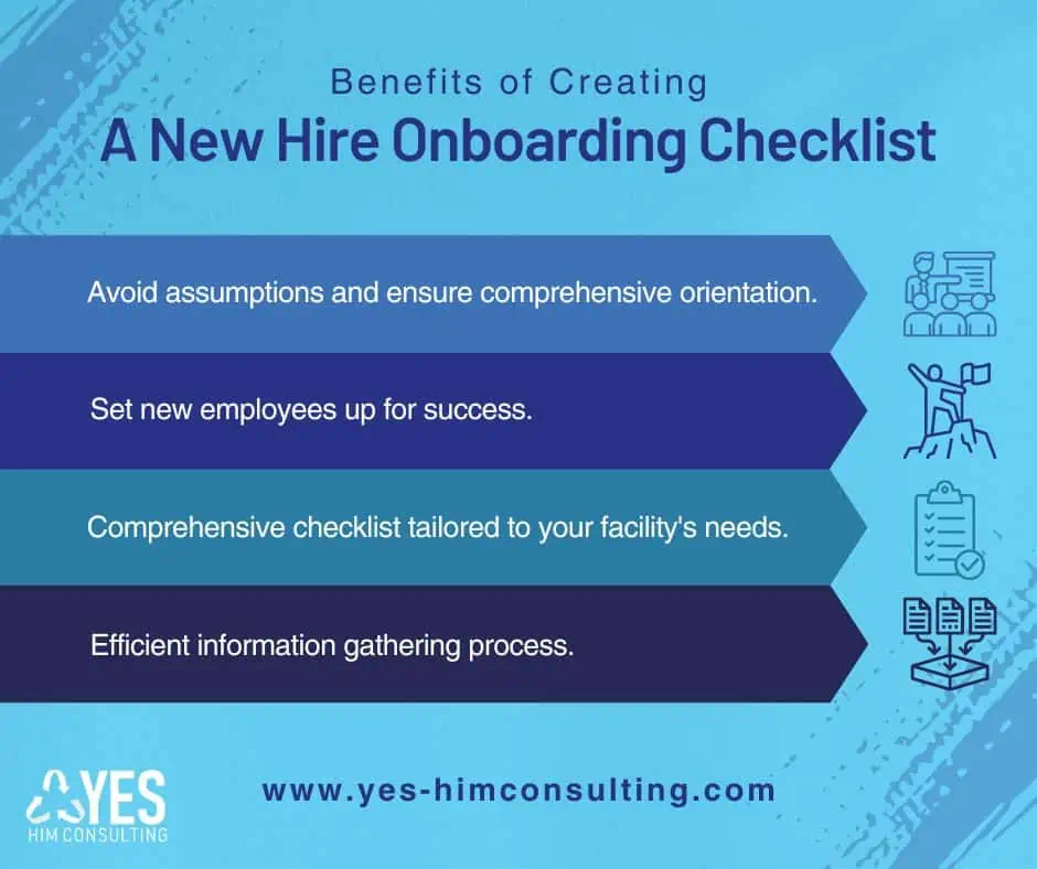 new hire onboarding checklist