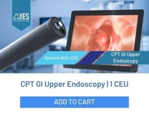 upper endoscopy cpt code